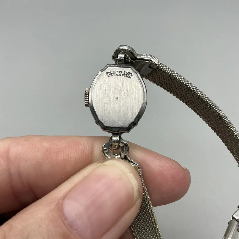 Vintage Calvert Watch Womens 14mm Cocktail 10K RGP 17J Incabloc Manual Wind 7